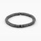 Tateossian Pure Disc Expandable Bracelet in Black Rhodium Plated Silver