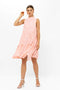 Oliphant Ruffle Tiered Short Dress -  Bali Pink