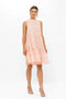 Oliphant Ruffle Tiered Short Dress -  Bali Pink