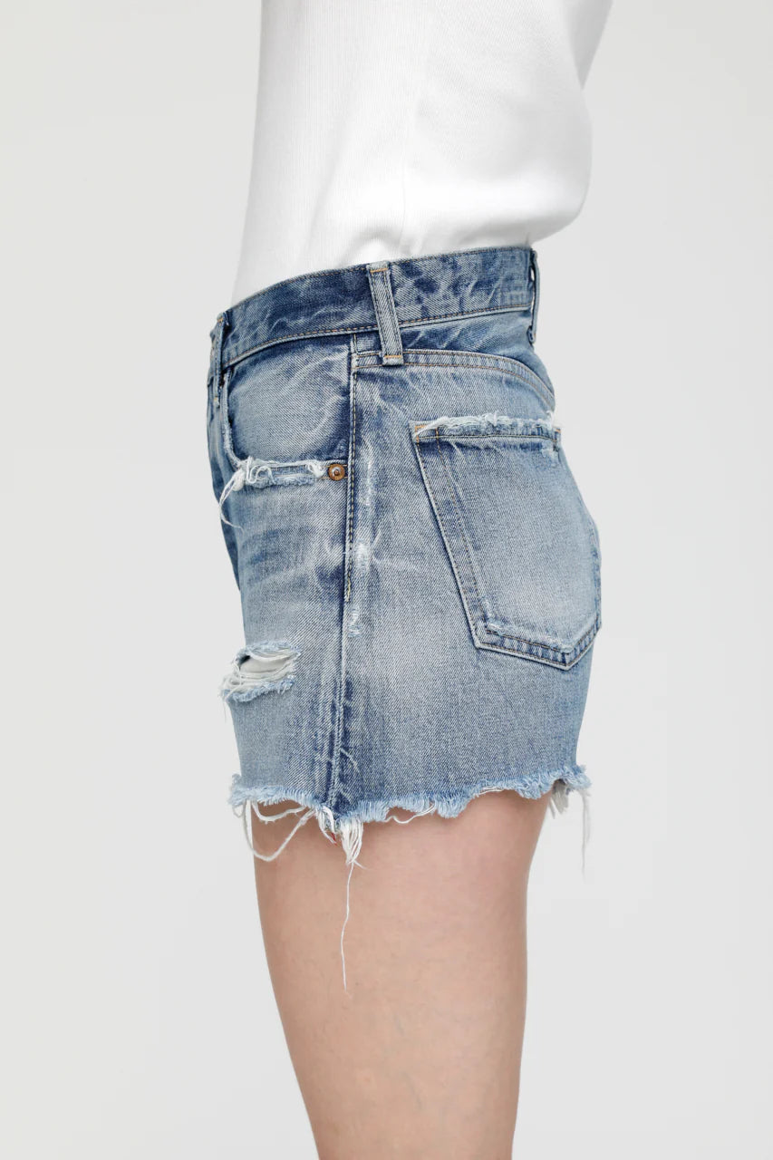 Moussy Packard Shorts  - Blue