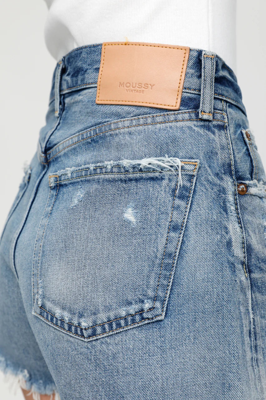 Moussy Packard Shorts  - Blue