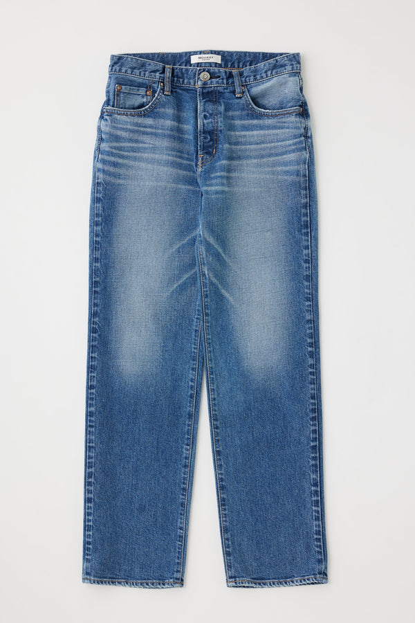 QXXKJDS Women S High Waist Wide Leg Jeans Korean Style Ladies Blue Straight  Jeans Spring Autumn Vintage Denim Pants Capri QXXKJDS (Color : Blue, Size :  M) : Buy Online at Best