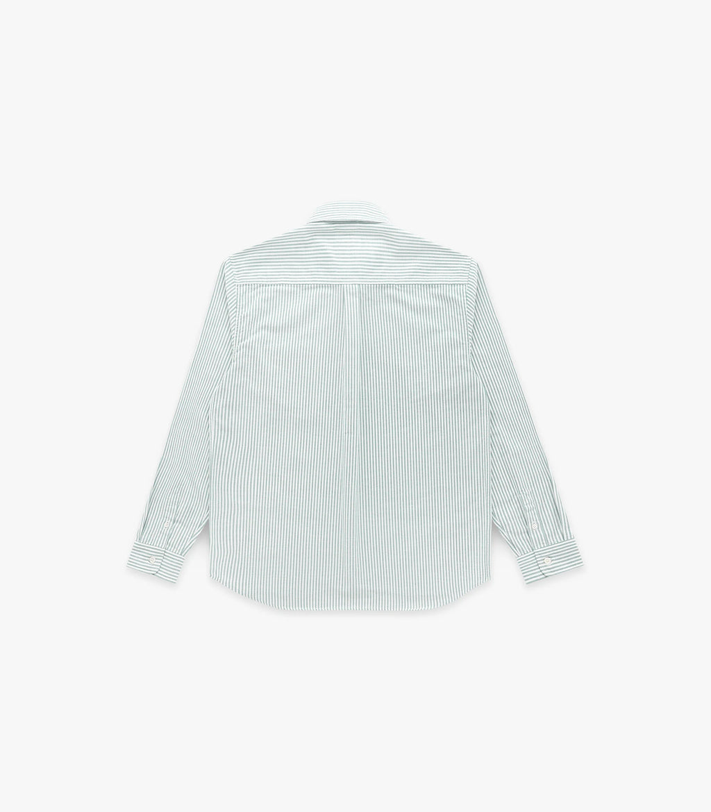 Knickerbocker "Beefy" Cotton Oxford - Hunter Stripe