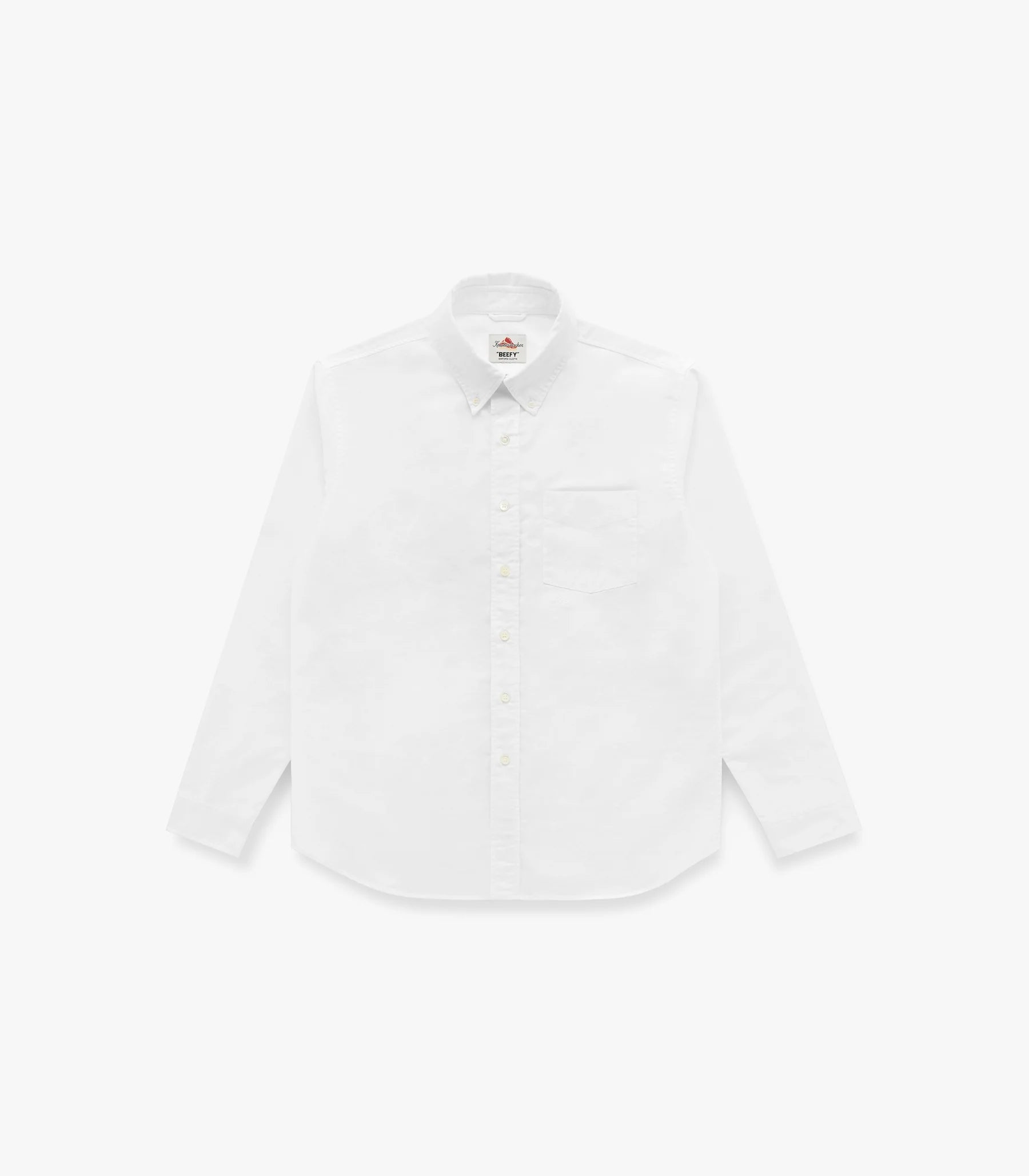 Knickerbocker "Beefy" Cotton Oxford - White