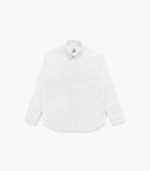 Knickerbocker "Beefy" Cotton Oxford - White