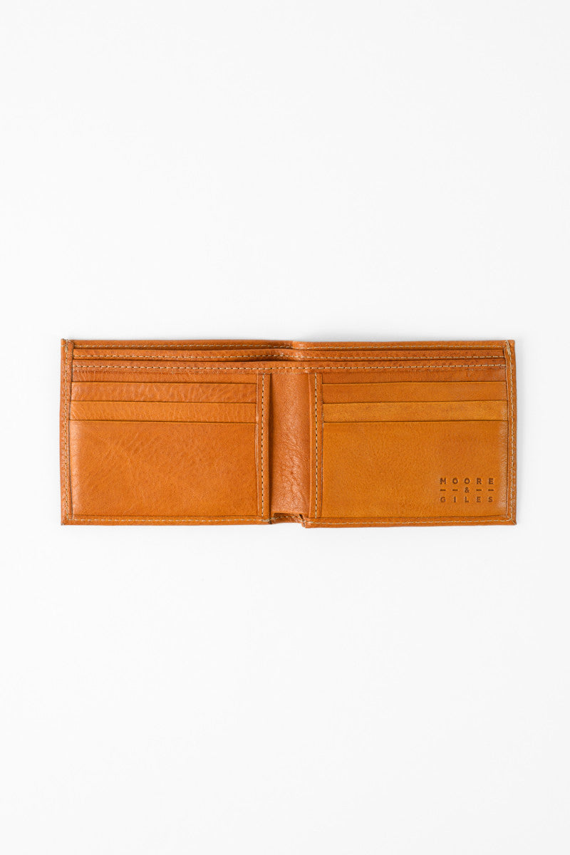 Moore & Giles Bifold Wallet - Modern Saddle