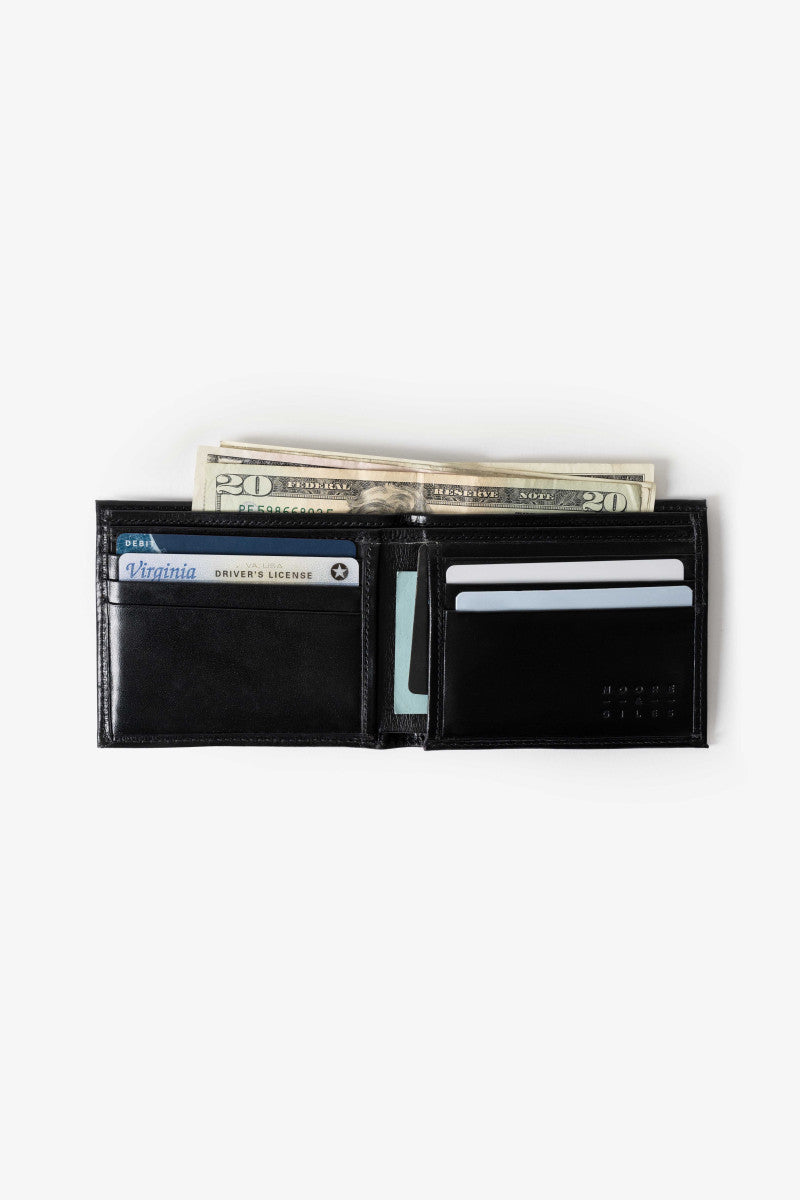 Moore & Giles Bifold Wallet - Brompton Black