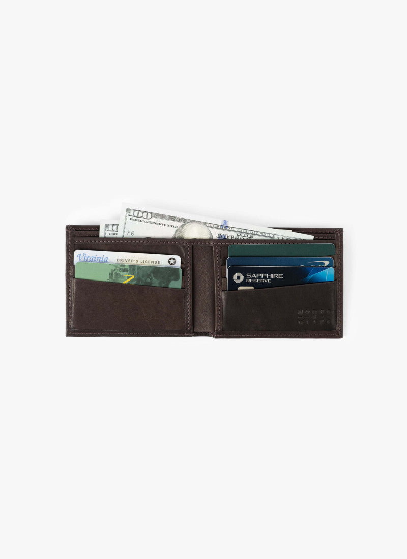 Moore & Giles Bifold Wallet - Virtue Cedar