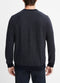 Vince Birdseye Raglan Sweater - Coastal/Medium Heather Grey