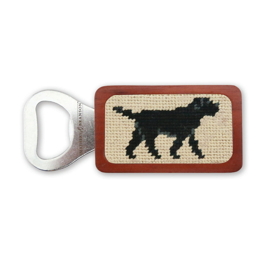 Smathers & Branson Black Lab Walking Bottle Opener - Light Khaki