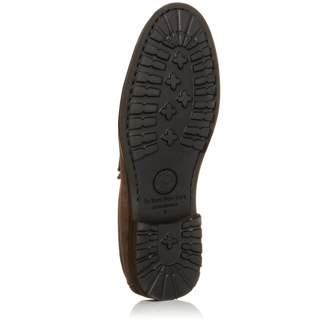 To Boot Belfast Dark Brown Suede Loafer