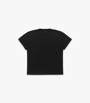 Knickerbocker Box Knit T-Shirt - Black
