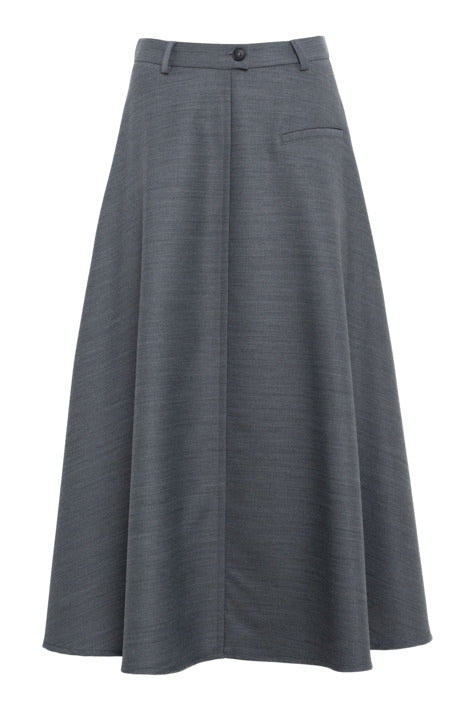 Tela Brenda Skirt - Melange Grey