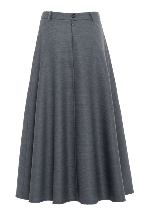 Tela Brenda Skirt - Melange Grey