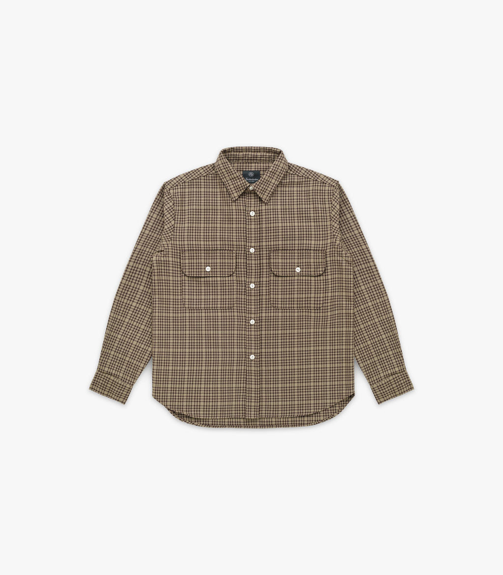 Knickerbocker Brother Flannel - Mint/Brown