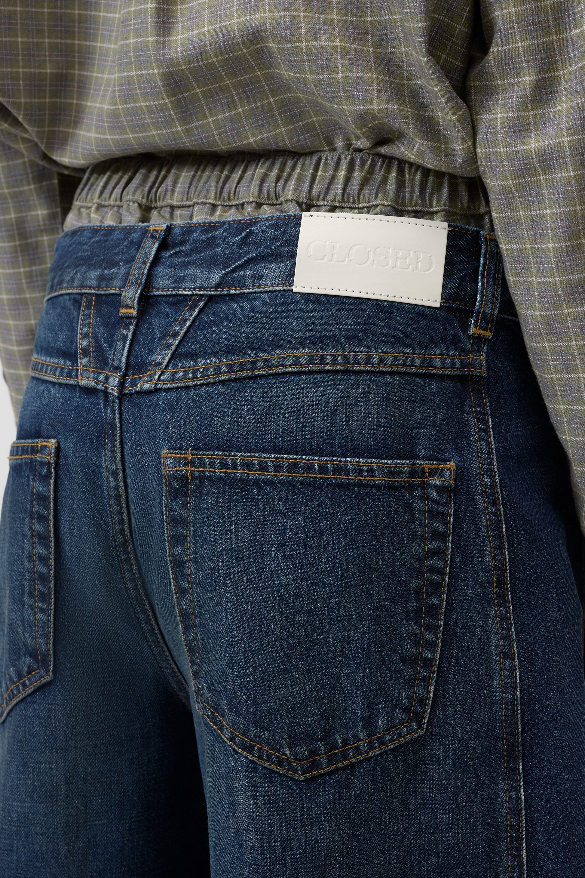 Closed Tori-X Barrel Jeans - Dark Blue