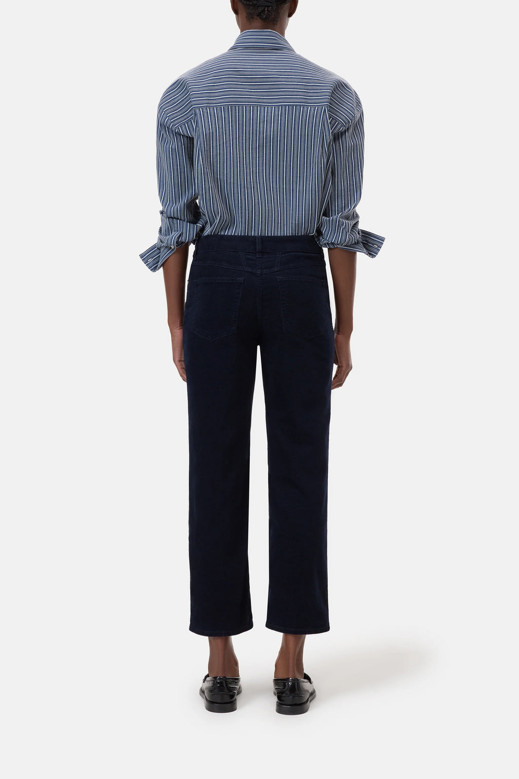 Closed Straight Pants - Milo - Dark Night