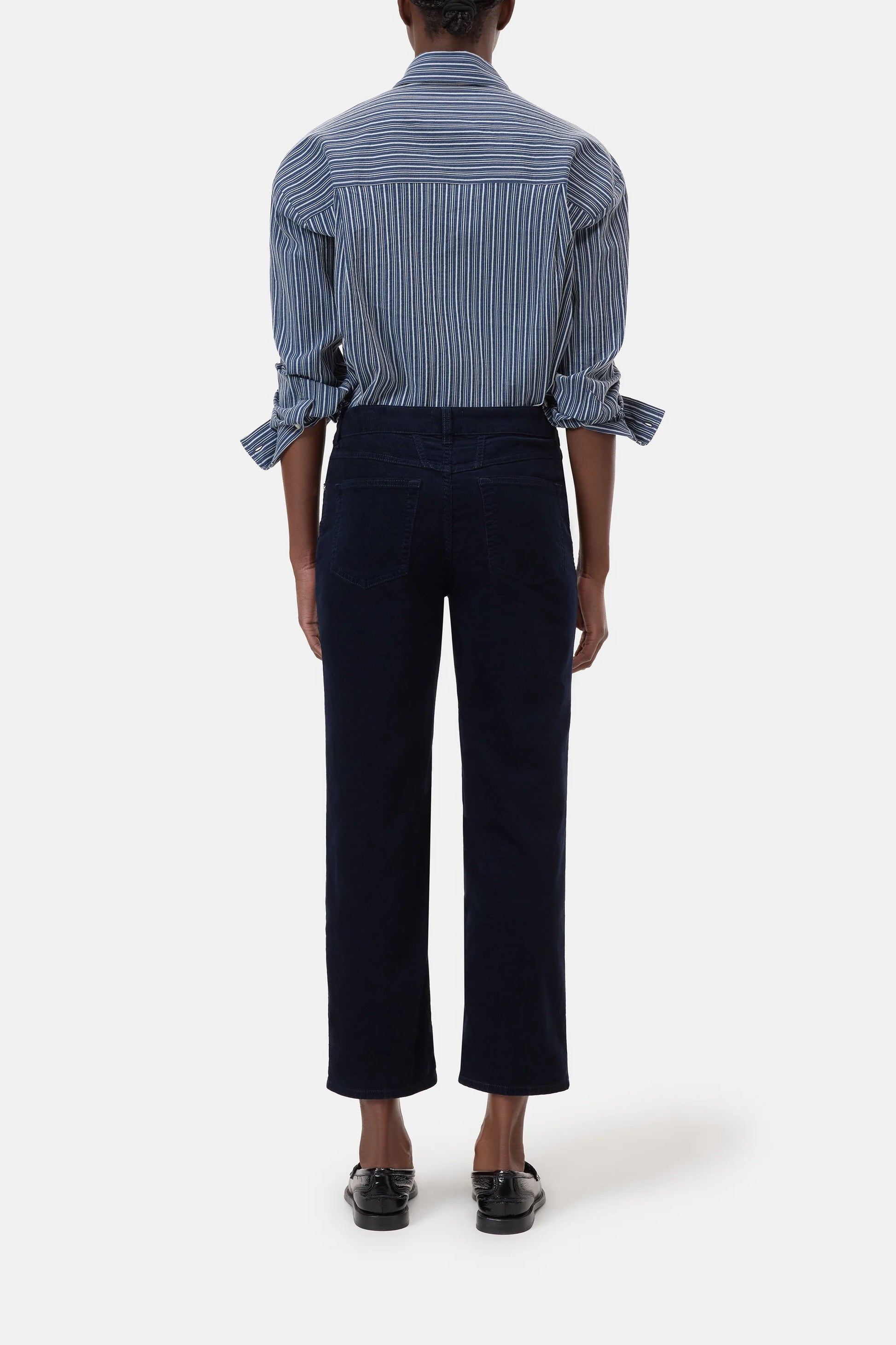 Closed Straight Pants - Milo - Dark Night