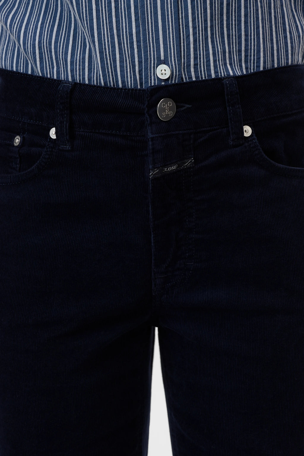 Closed Straight Pants - Milo - Dark Night