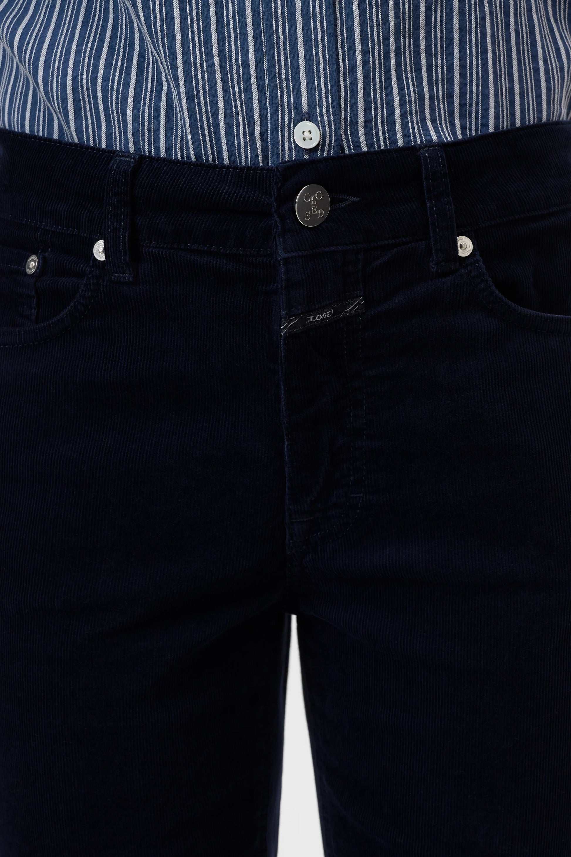 Closed Straight Pants - Milo - Dark Night