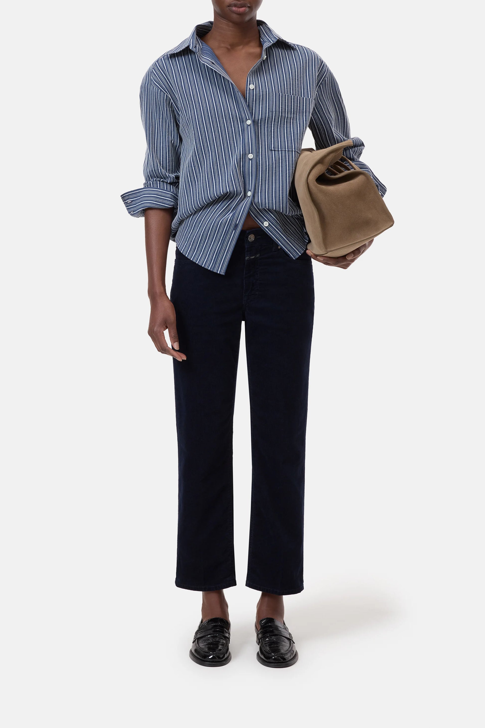Closed Straight Pants - Milo - Dark Night