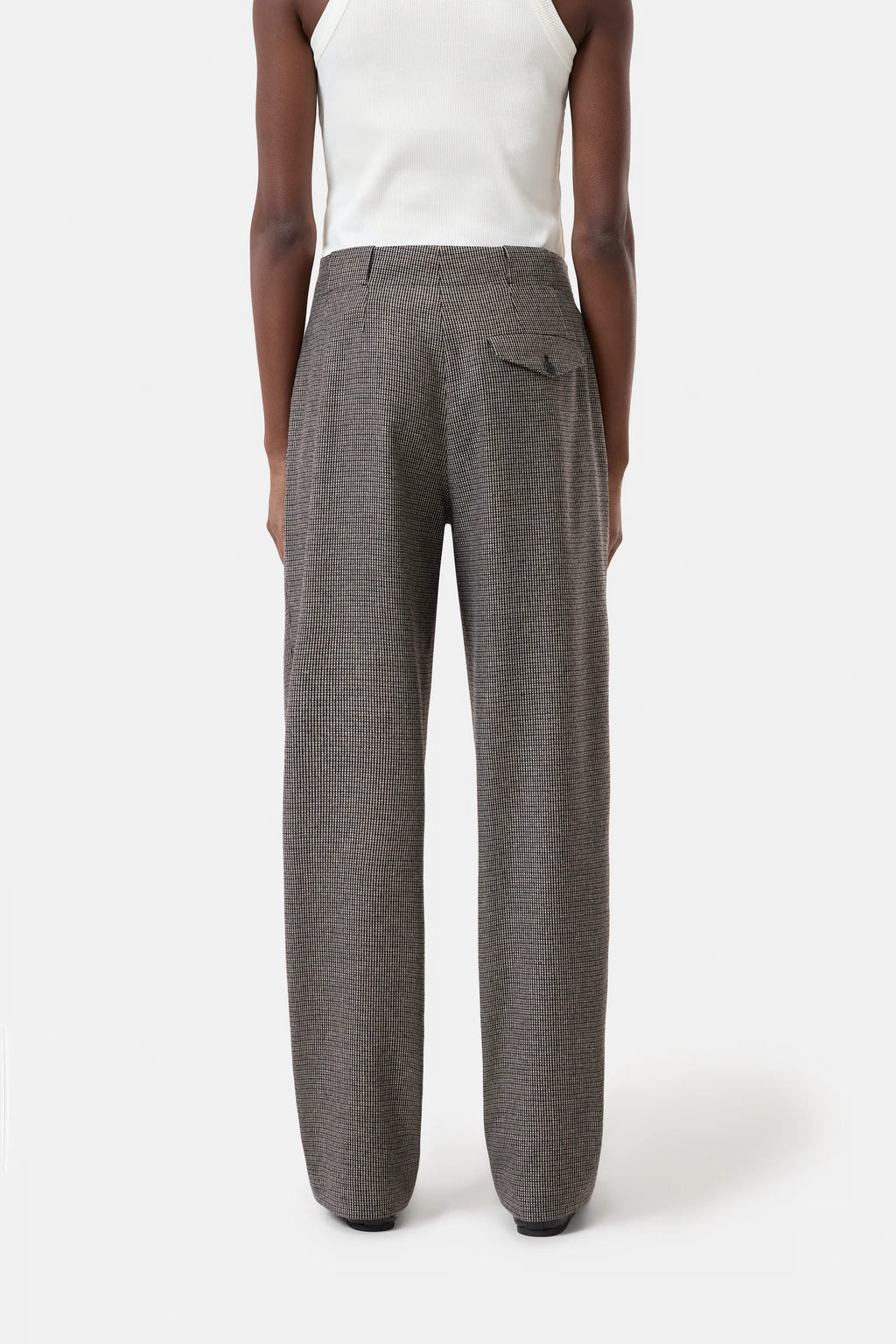 Closed Wide Pants - Mawson - Dark Night