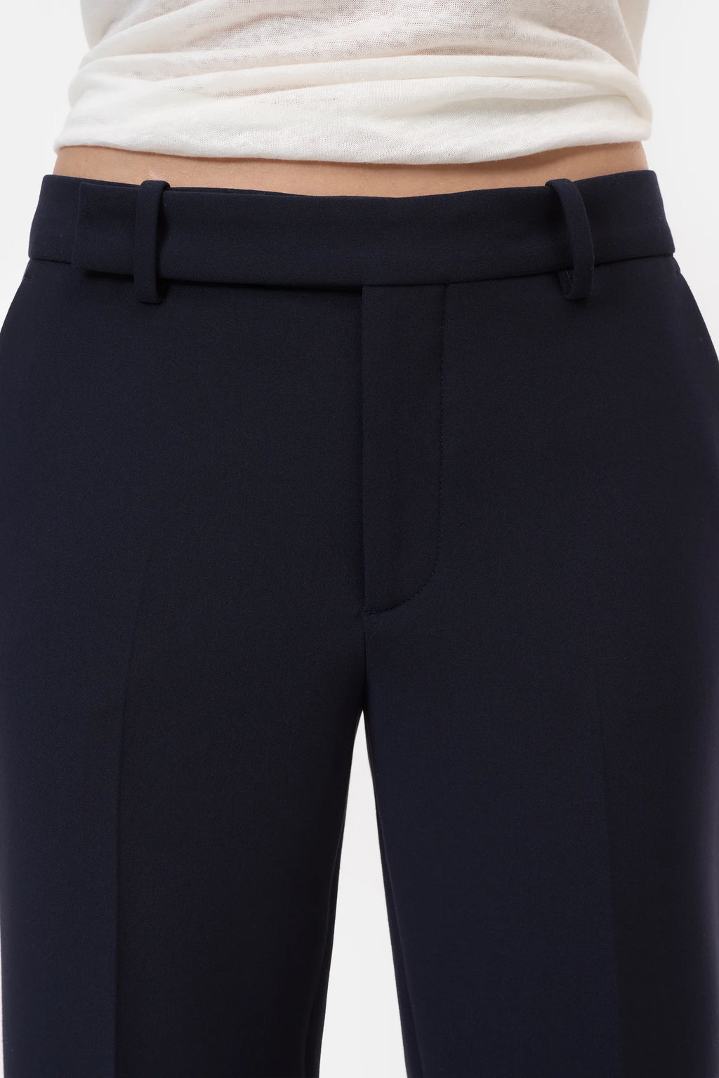 Closed Flared Pants - Fiana - Dark Night