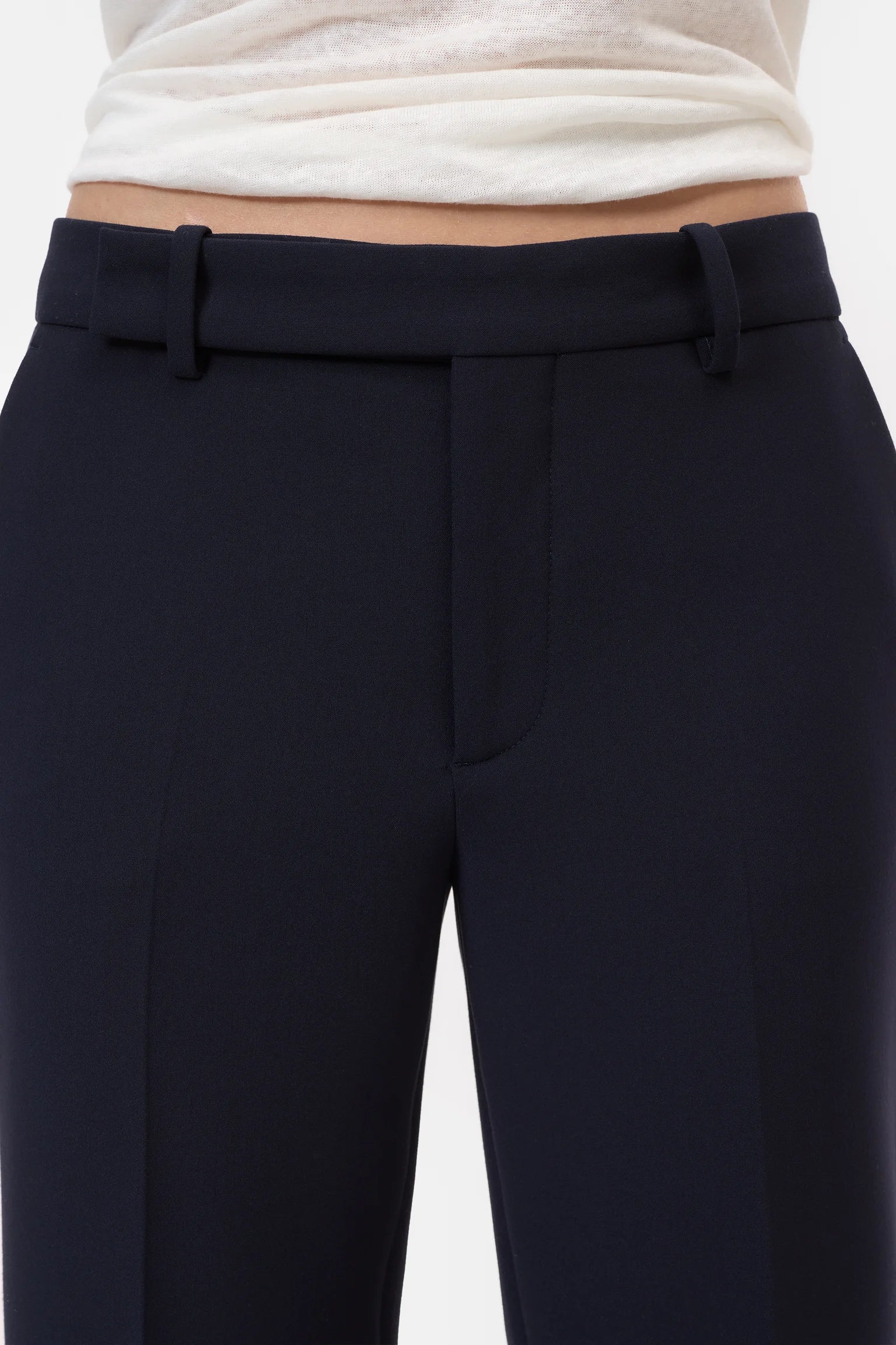 Closed Flared Pants - Fiana - Dark Night