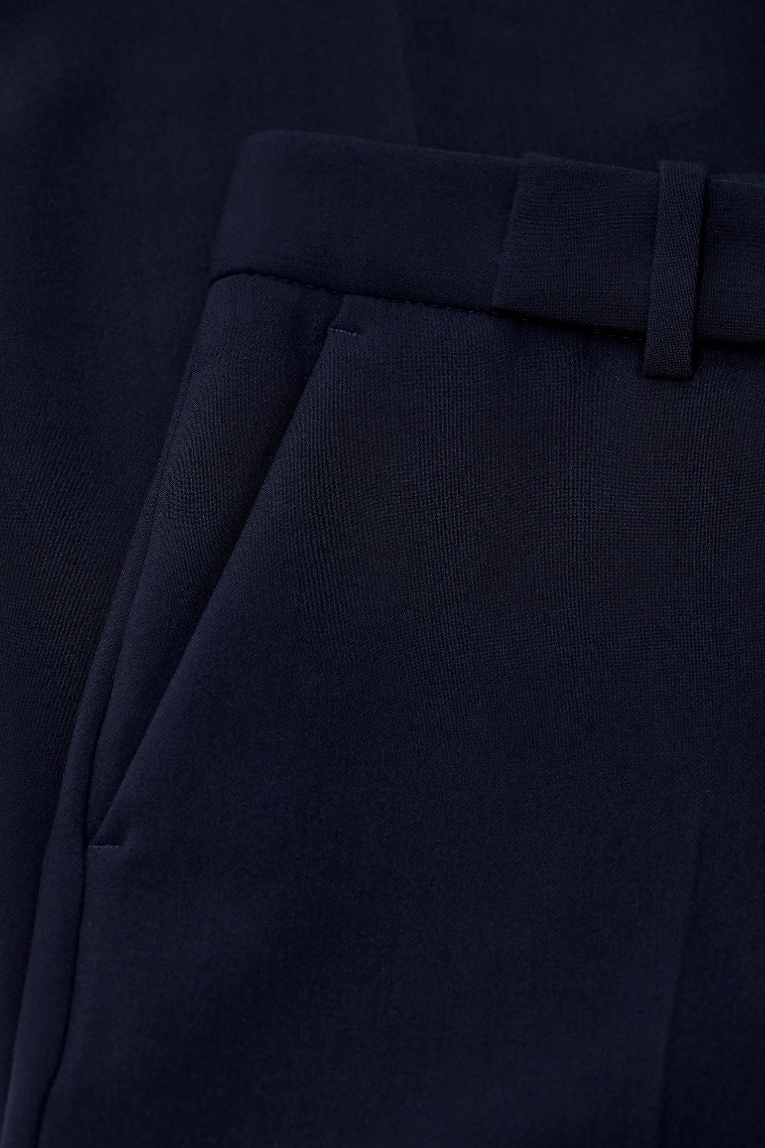 Closed Flared Pants - Fiana - Dark Night