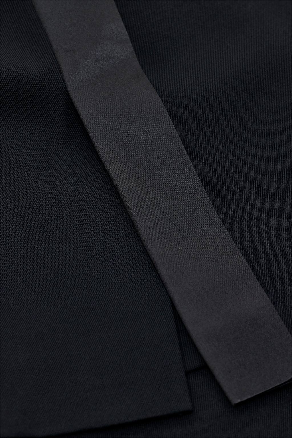 Closed Flared Flye Pants - Black