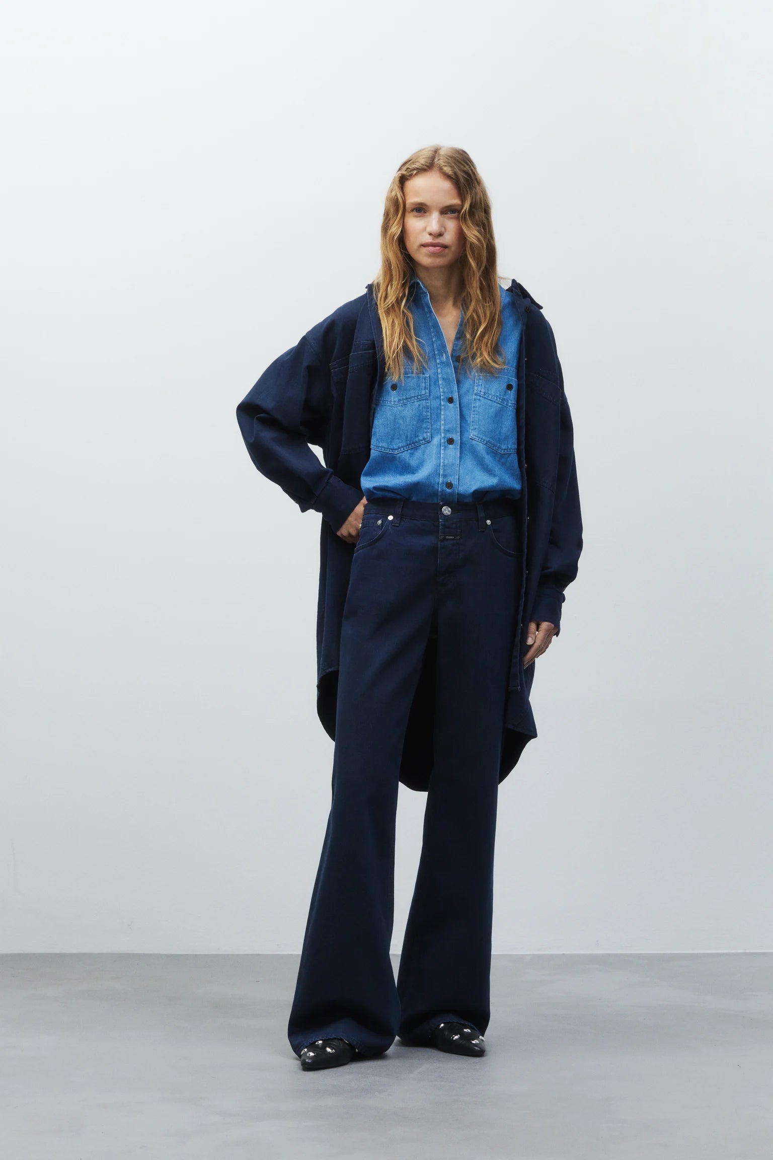 Closed Wide Jeans - Gillan - Dark Blue