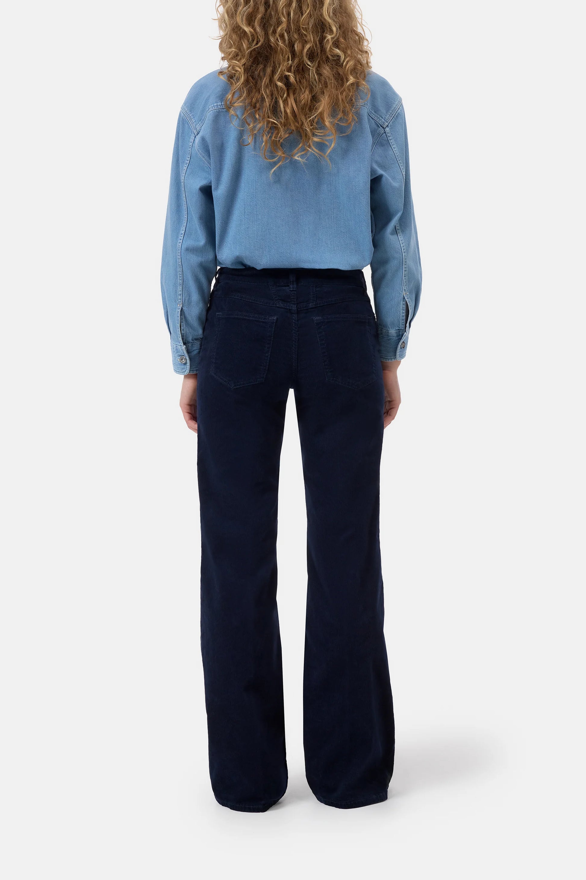 Closed Wide Pants - Gillan - Dark Night