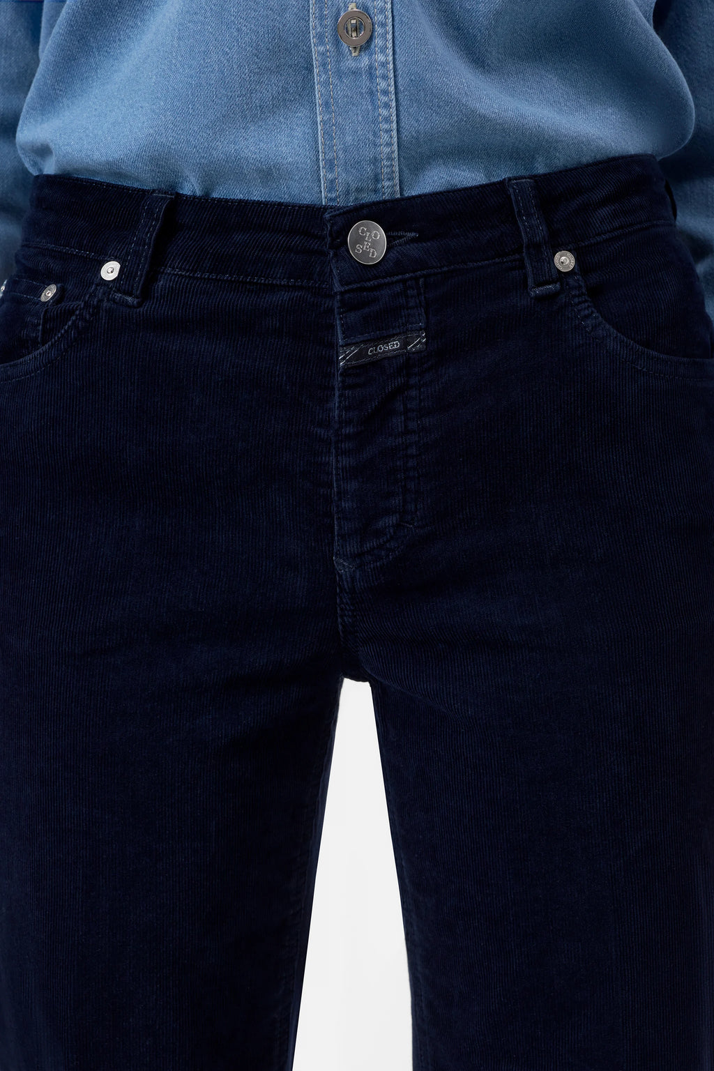 Closed Wide Pants - Gillan - Dark Night