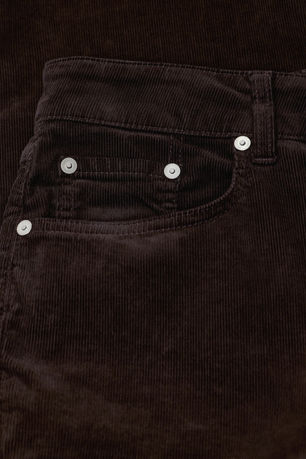 Closed Wide Pants - Gillan - Mahagony Brown