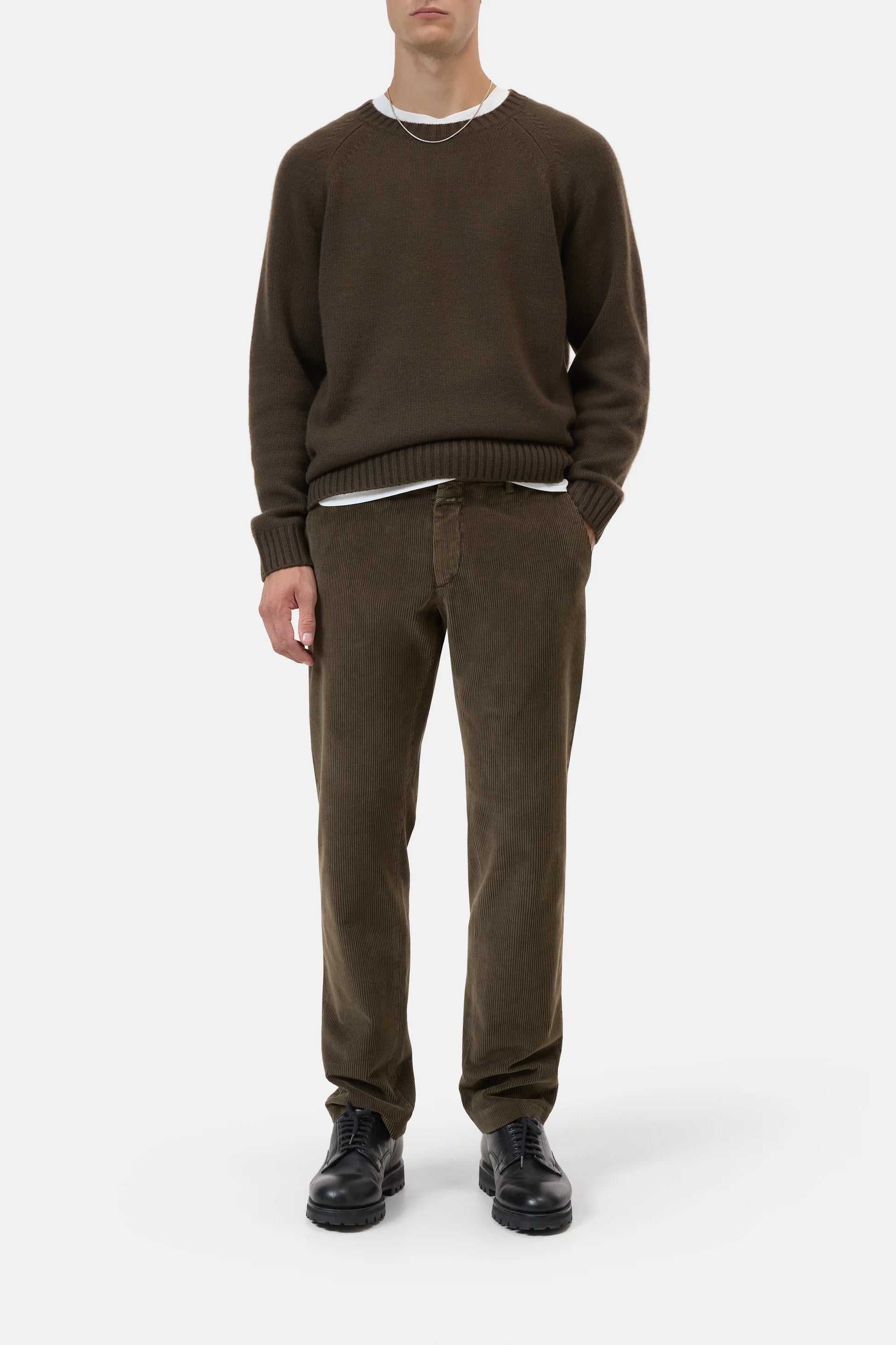 Closed Clifton True - Marsh Green Corduroy