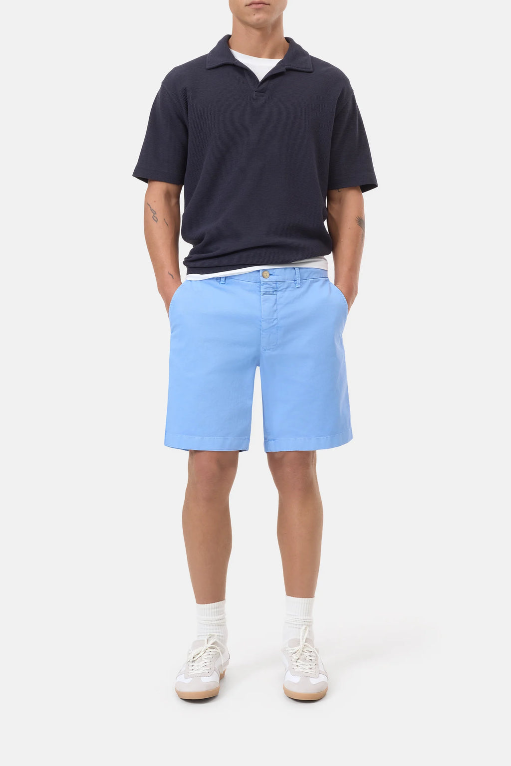 Closed Chino Shorts - Sky Blue