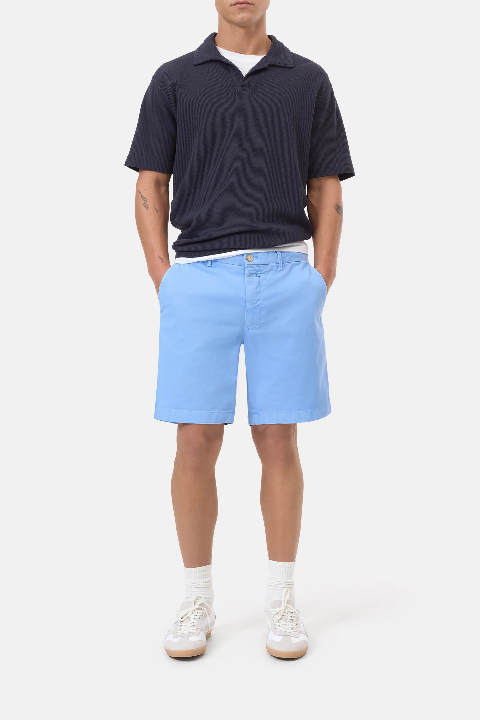 Closed Chino Shorts - Sky Blue