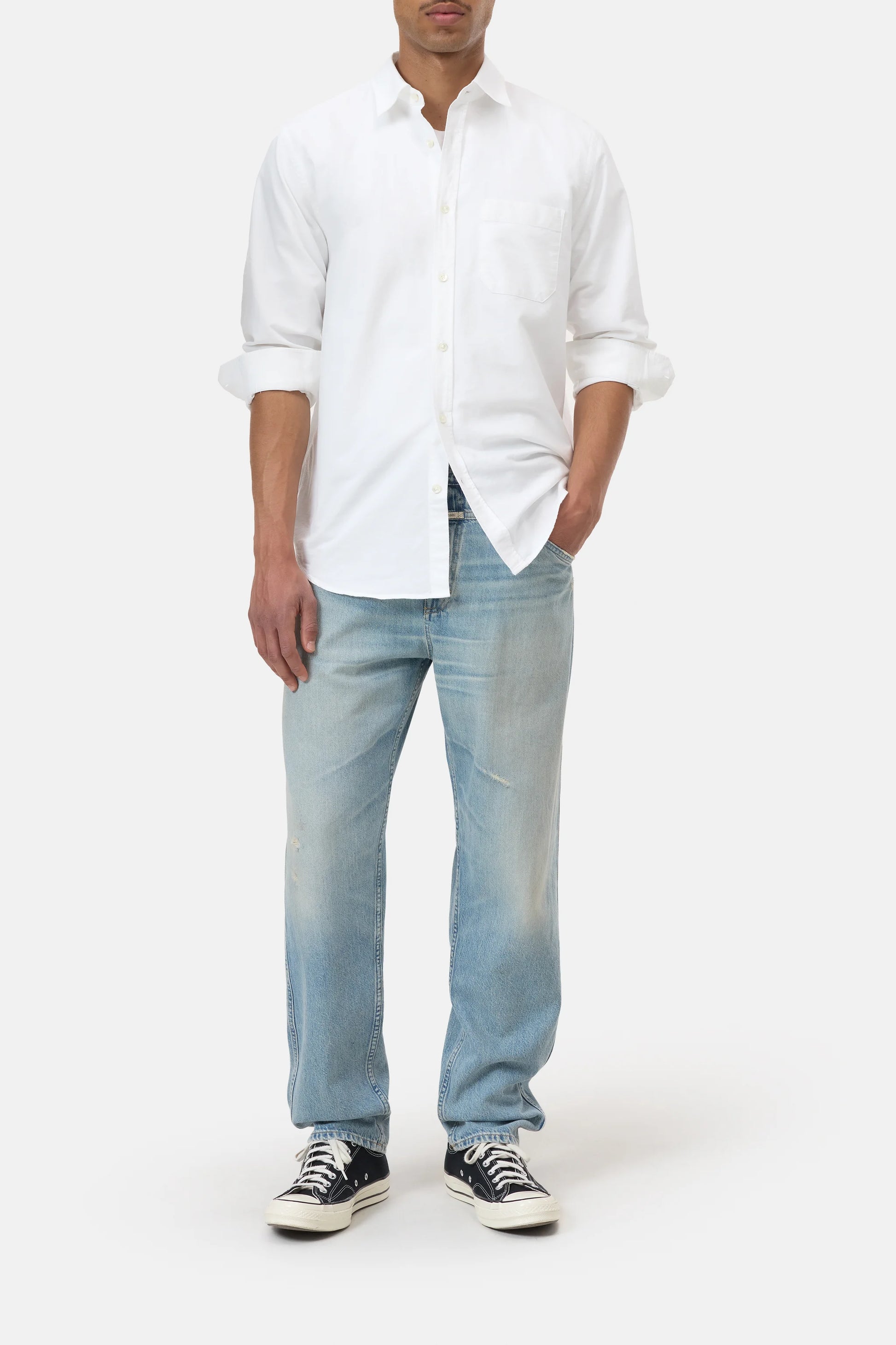 Closed Organic Cotton Oxford Shirt - White