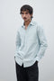 Closed Oxford Shirt - Light Sky Blue