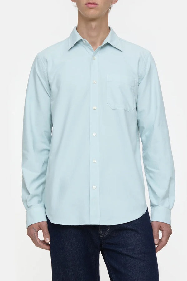 Closed Oxford Shirt - Light Sky Blue