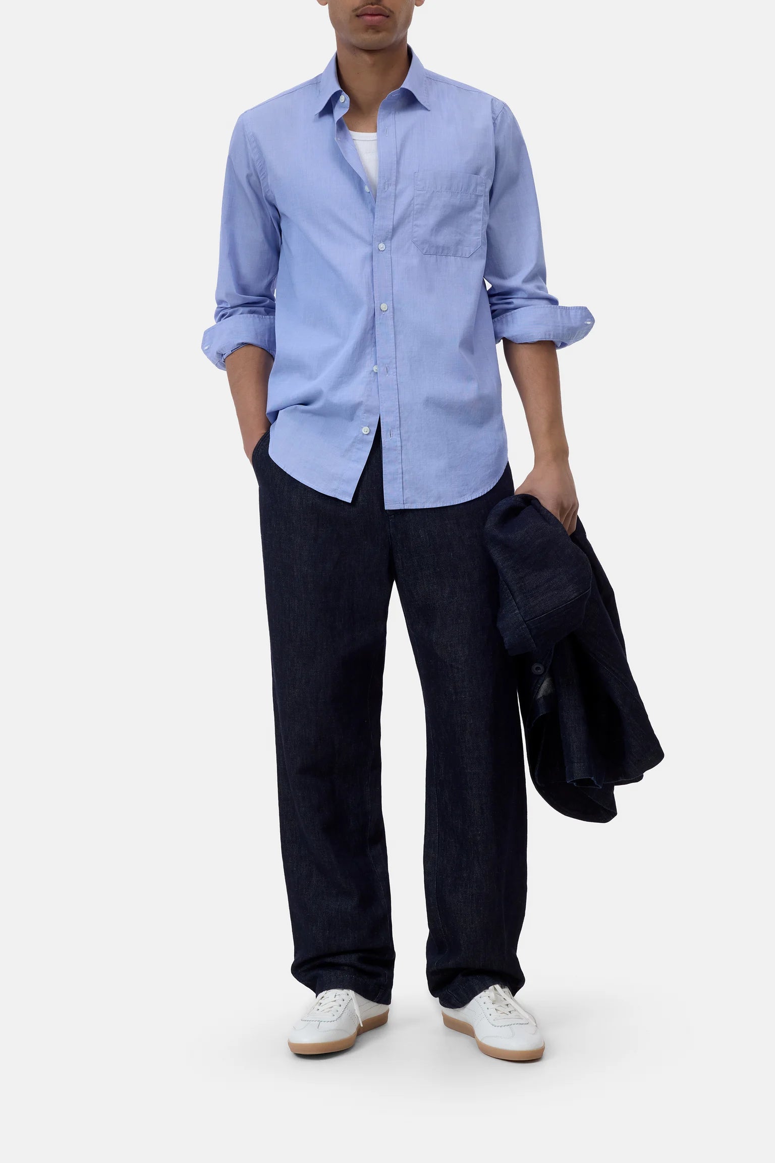 Closed Basic Cotton Shirt - Sky Blue