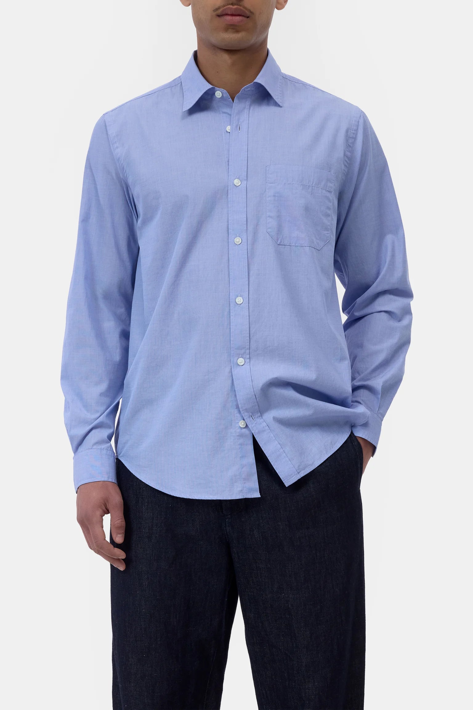 Closed Basic Cotton Shirt - Sky Blue