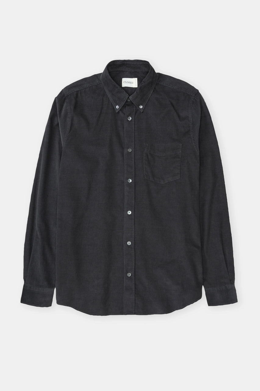 CLOSED Corduroy Shirt- Midnight Blue