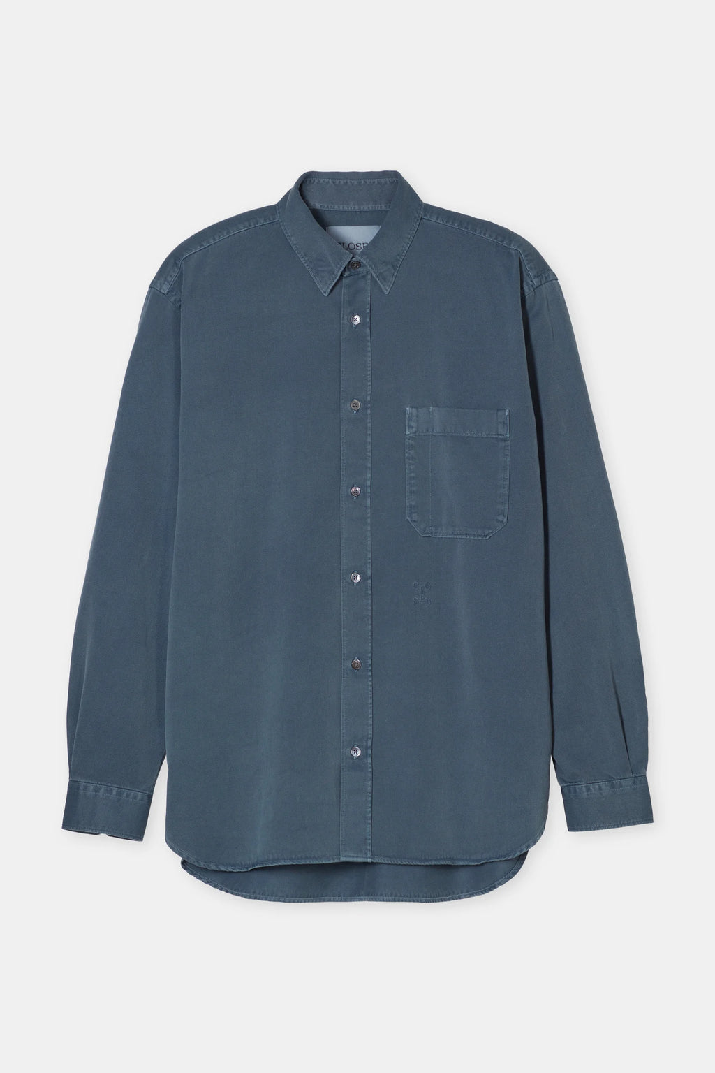 Closed Shirt - Graphite Blue