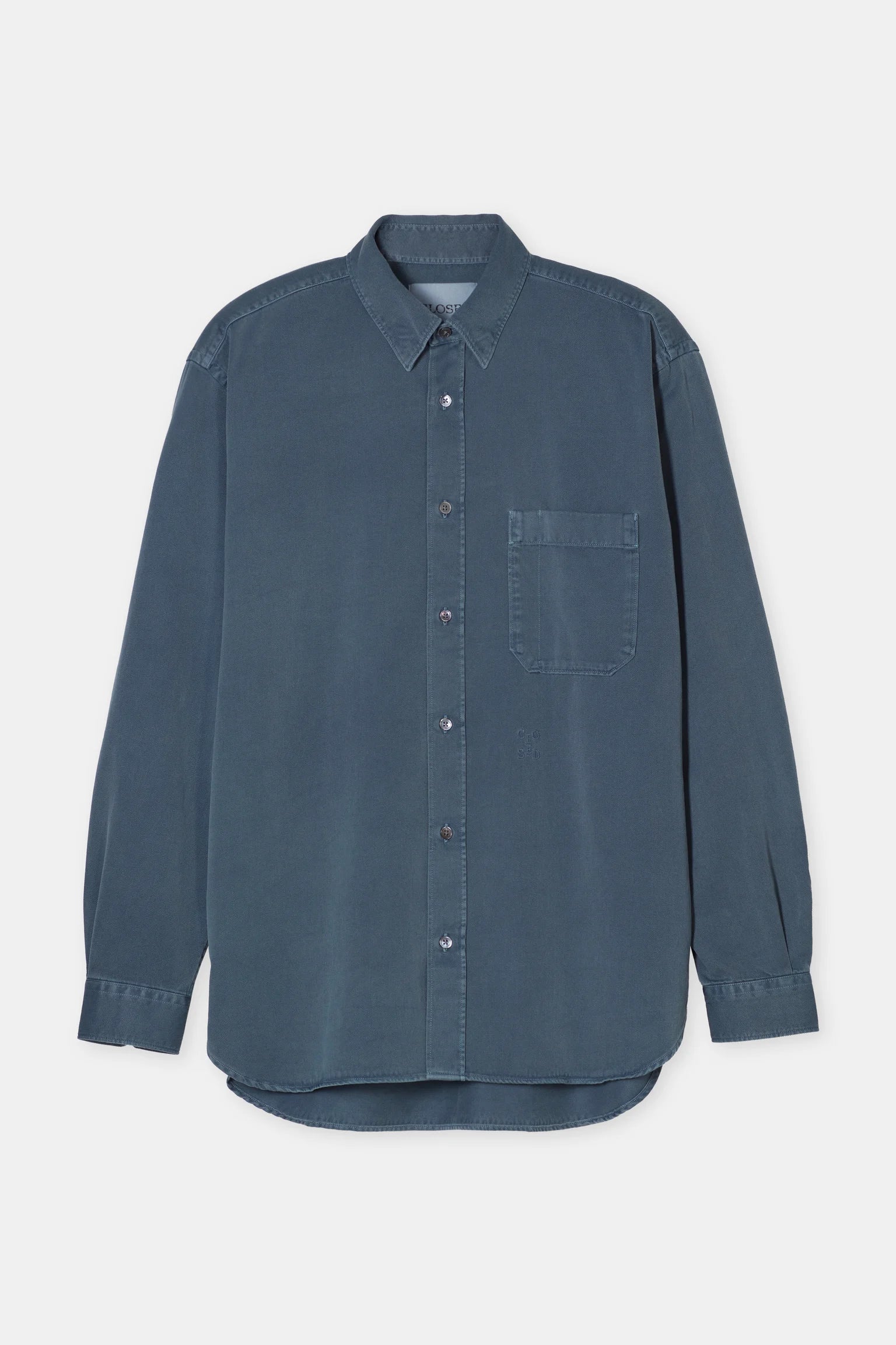 Closed Shirt - Graphite Blue