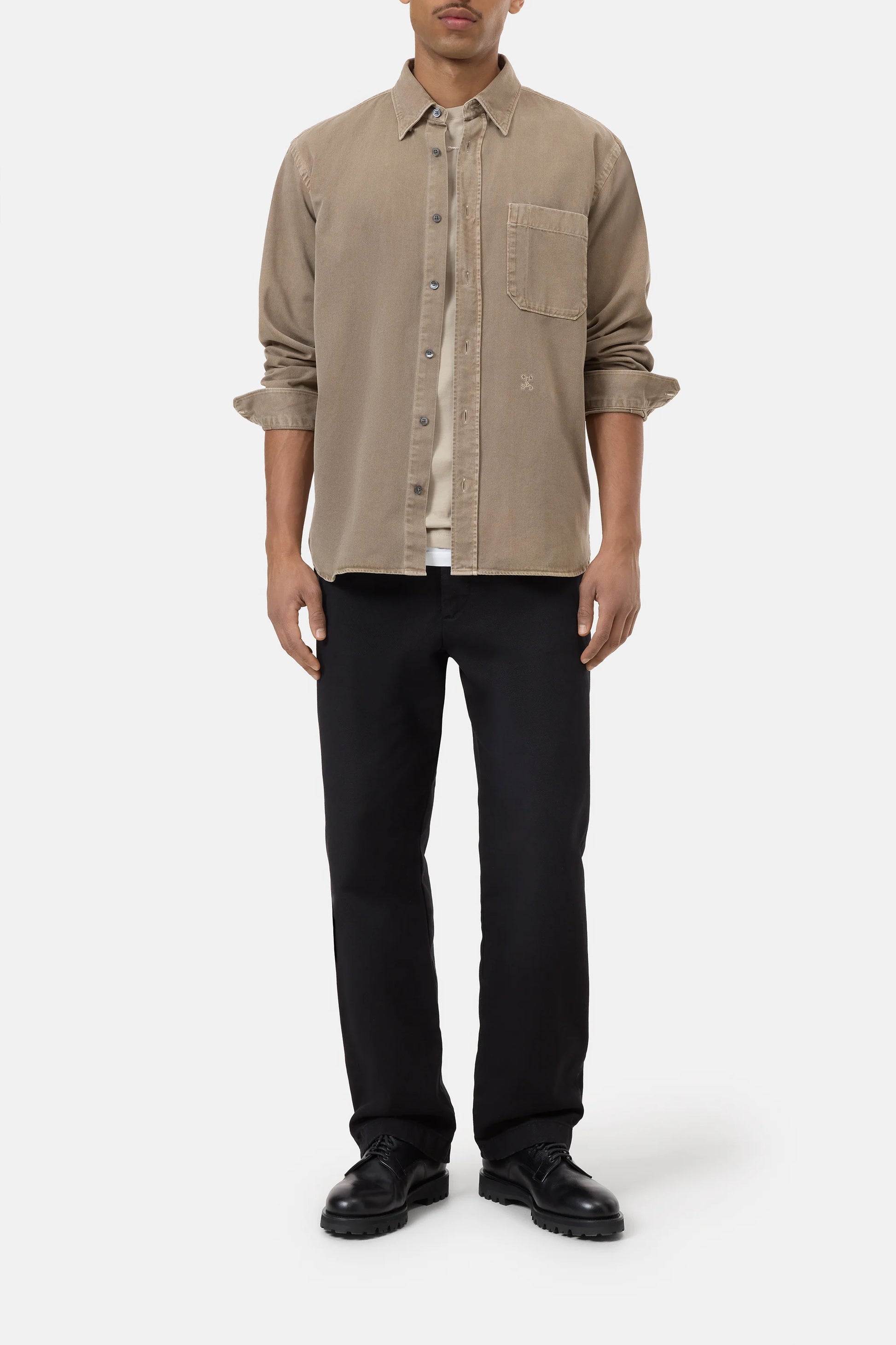 Closed Army Shirt - Rock Beige