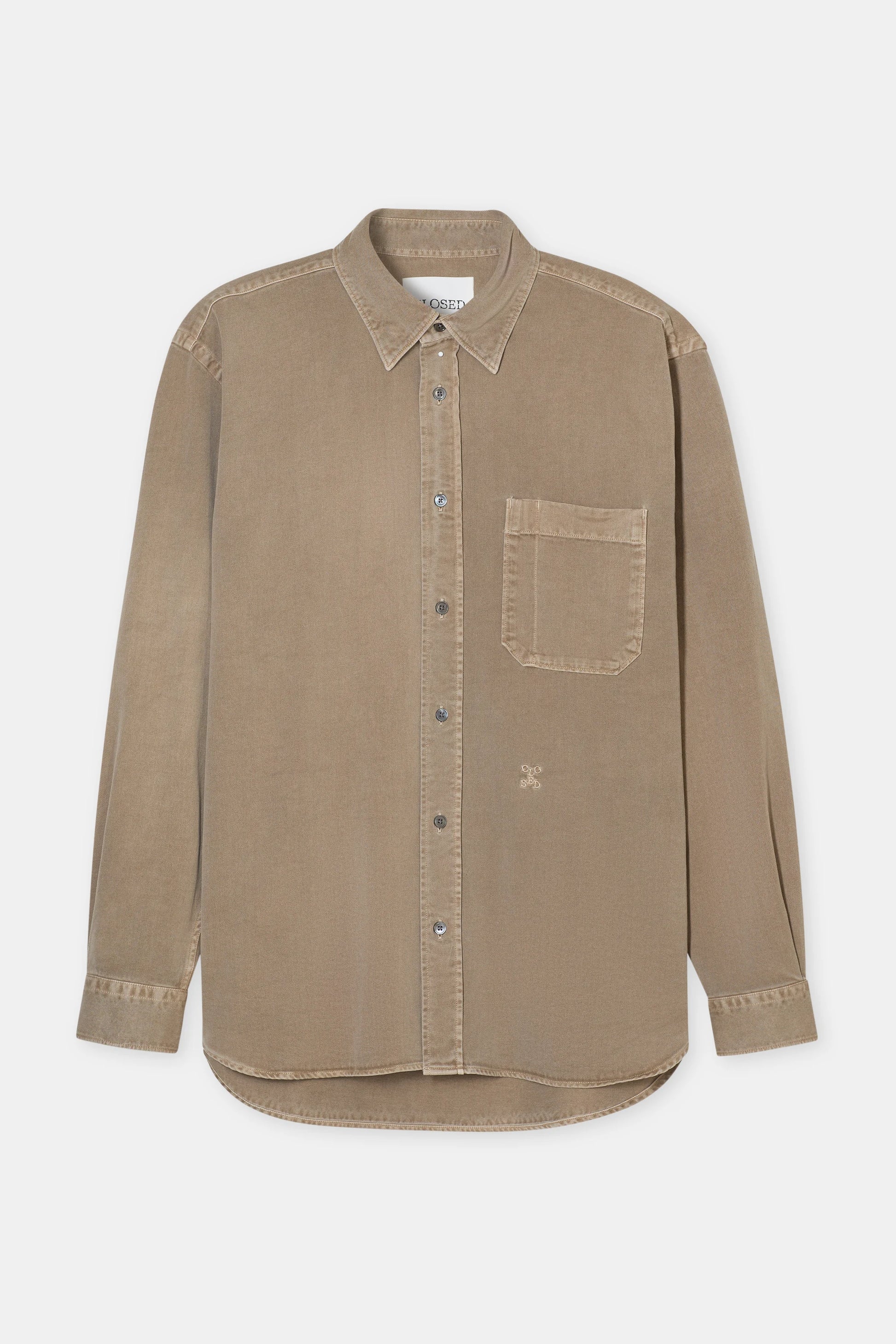 Closed Army Shirt - Rock Beige