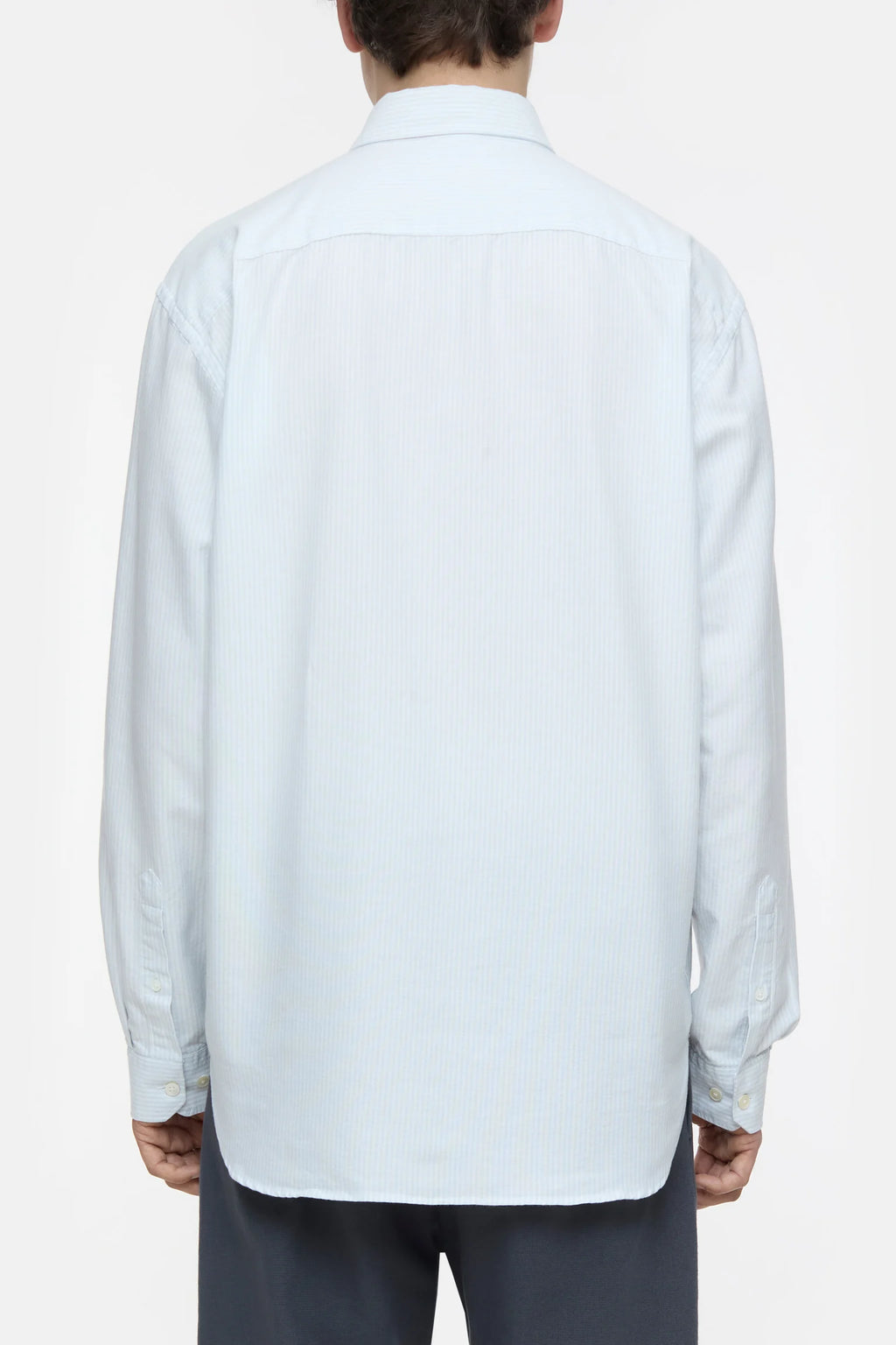 Closed Formal Army Shirt   - Light Sky Blue
