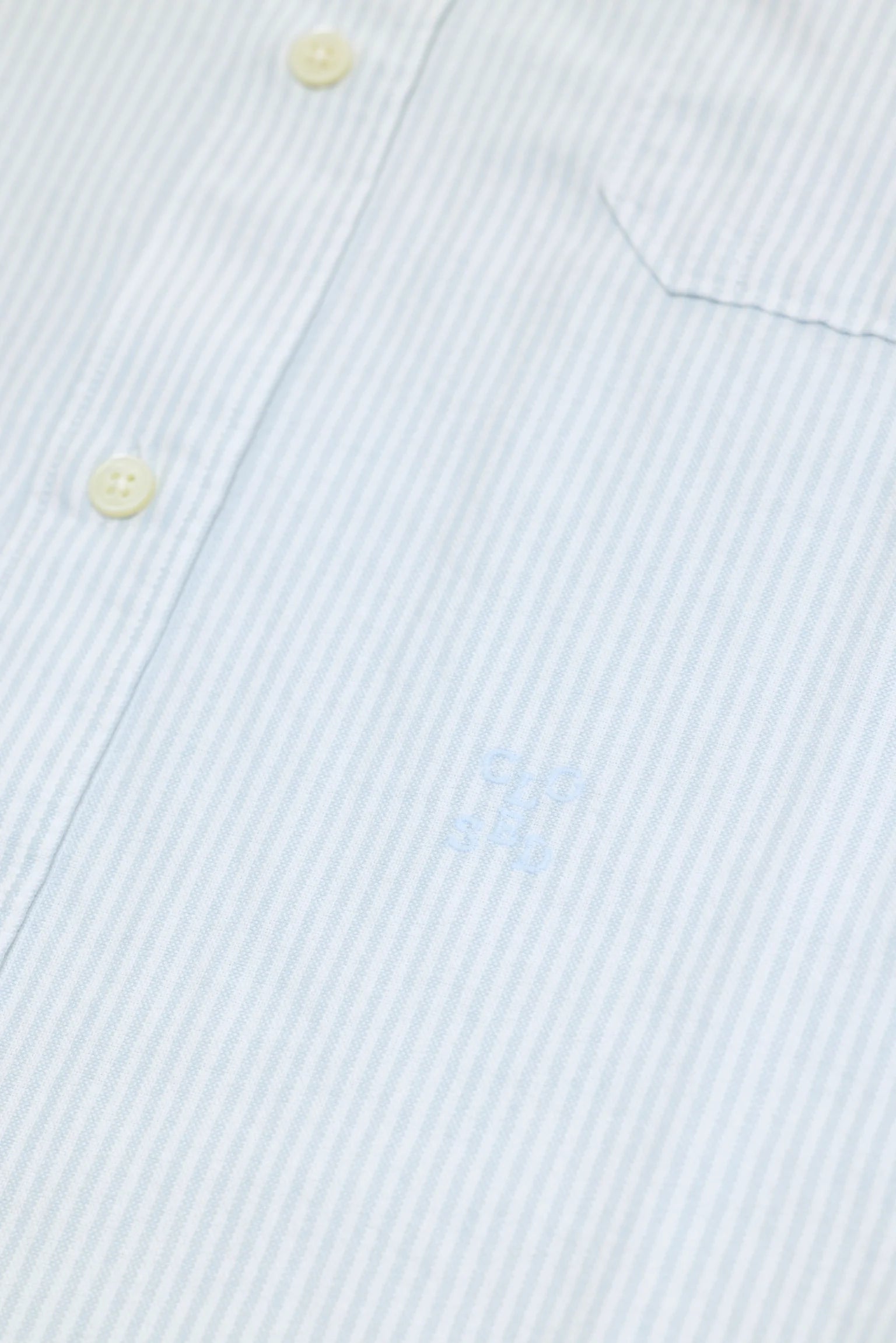 Closed Formal Army Shirt   - Light Sky Blue
