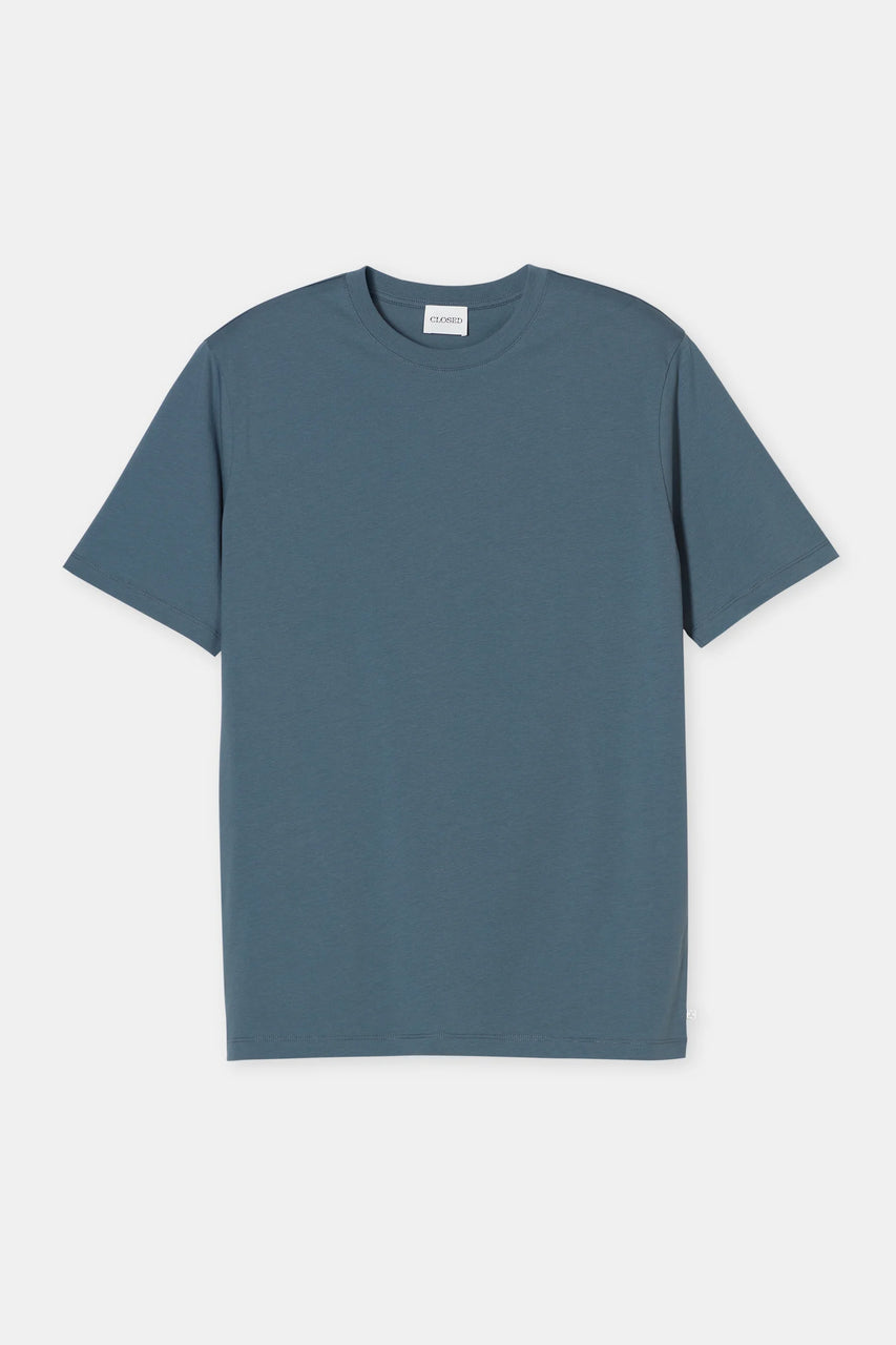 Closed Cotton T-shirt - Graphic Blue